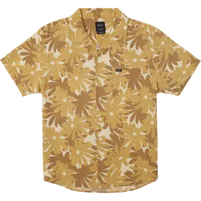 MoistureControlClothing Men's Pop Floral Short Sleeve Shirt