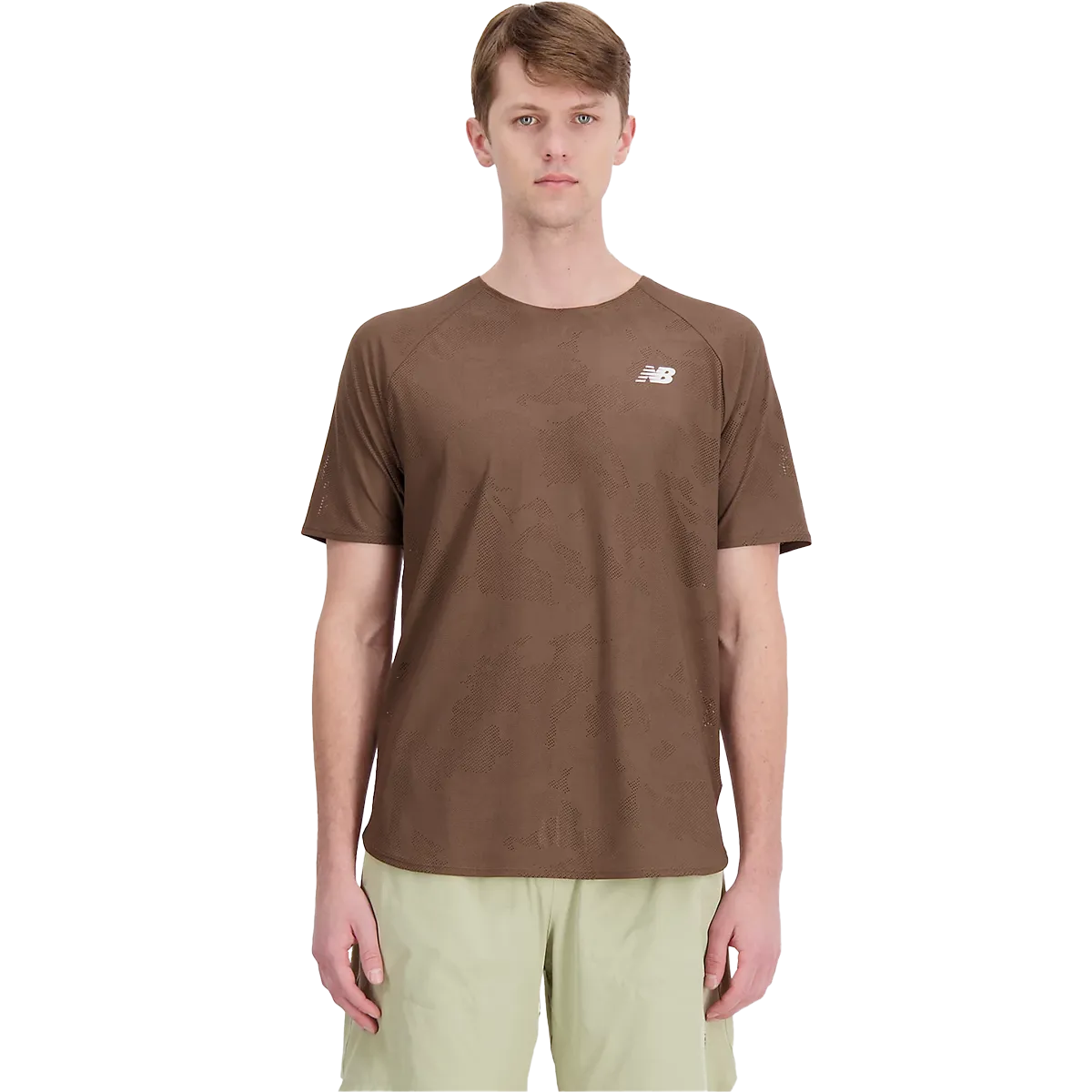 Vented Panels Boss Vibe Men's Q Speed Jacquard Short Sleeve