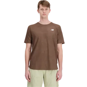 Men's Q Speed Jacquard Short Sleeve Stretchable Fabric