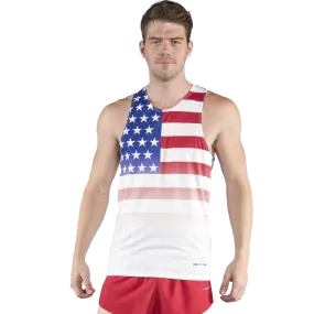Men's Racer Back Singlet NonRestrictive Design Dream Feel