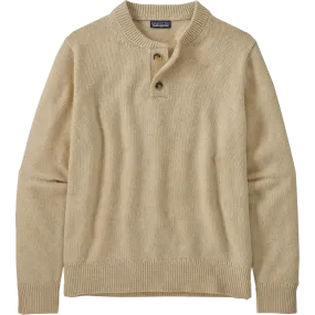 Men's Recycled Wool-Blend Buttoned Sweater Sustainable Base QuickReleaseFastener