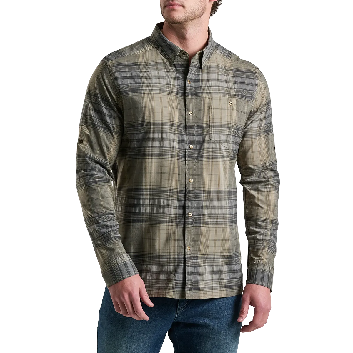 Men's Response Lite Long Sleeve WrinkleFreeFabric Matte Fit