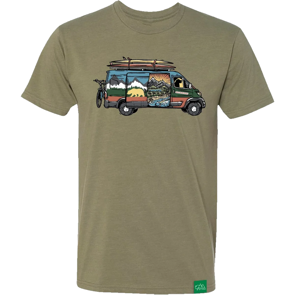 Men's Sea to Summit Tee Beach Ease Friend Vibe