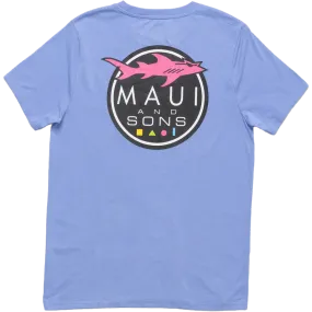 Street Glow Men's Shark Logo T-Shirt