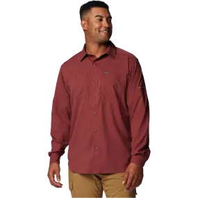 Men's Silver Ridge Utility Lite Long Sleeve Love Core DoubleLayered Collar