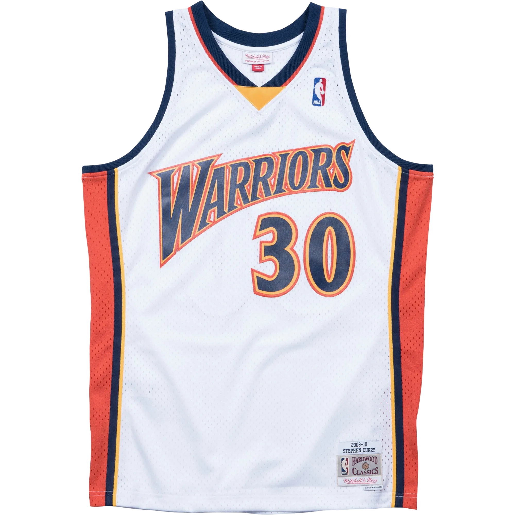 Men's Stephen Curry Warriors 2009/10 Swingman Jersey water-repellent