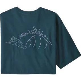 Men's Surf Snow Responsibili-Tee Elastic cuffs Creative Flow