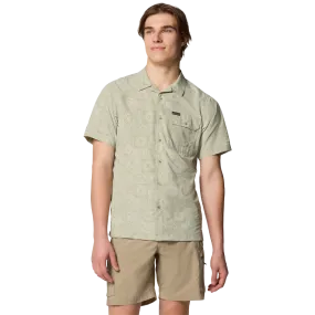 Men's Tech Trail Utility Print Woven Short Sleeve Shirt Air Move Gentle Power