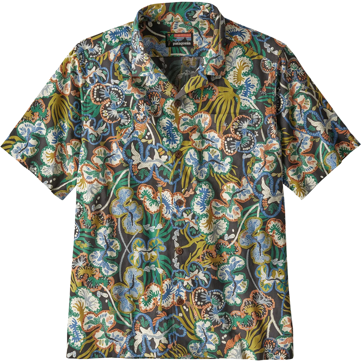 Stream Fit Men's Tidal Threads Camp Shirt