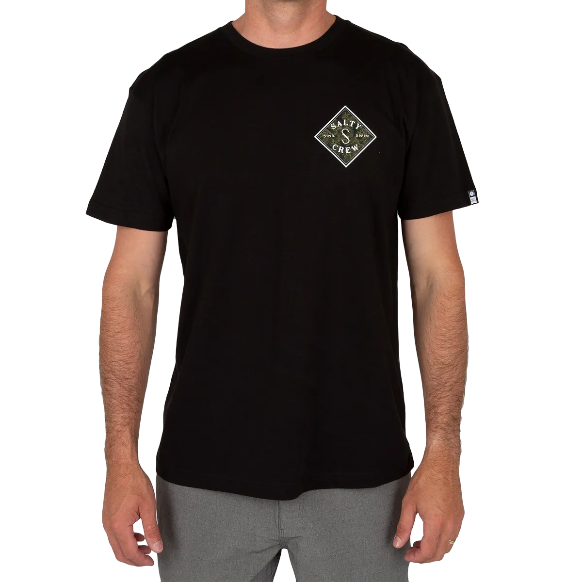 Soft Core Joyful Mood Men's Tippet Tides Premium Short Sleeve Tee