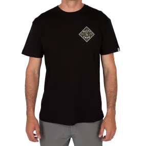 StaticFree Material OrganicCotton Men's Tippet Tides Premium Short Sleeve Tee