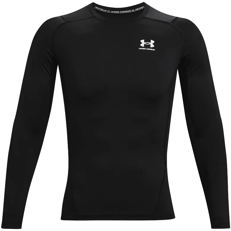 Men's UA Heatgear Armour Comp Long Sleeve Sport Glow