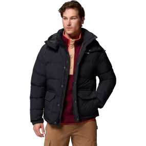 Run Glow Breathable knit Men's Wallowa Down Hooded Jacket