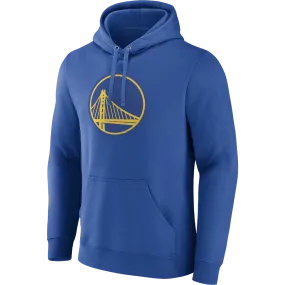 Men's Warriors Primary Logo Hoodie bowling alley Clean