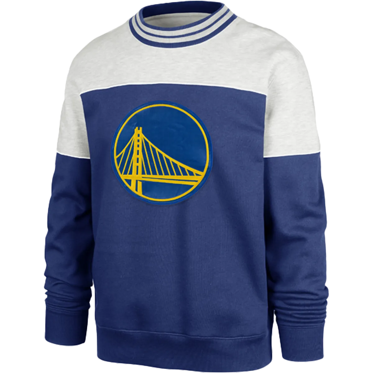 Street Light Men's Warriors Satin Lock Bryson Crew