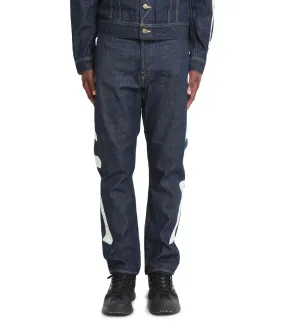 Run Glow Kapital 12.5oz Denim Mexican Tuxedo 5P Okagilly Pants Indigo