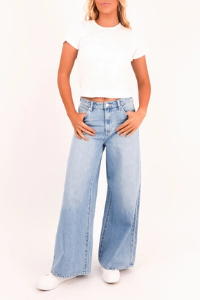 Cool Essential Mid Stevie Jean Blue Velvet Petite