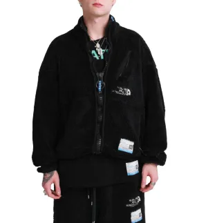SmoothEdging Mihara Yasuhiro Wide Back Boa Blouson Black