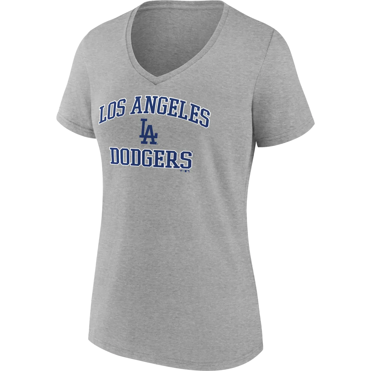 Women's Dodgers Cotton Heart and Soul Short Sleeve LightweightInsulation CompressionEnhanced