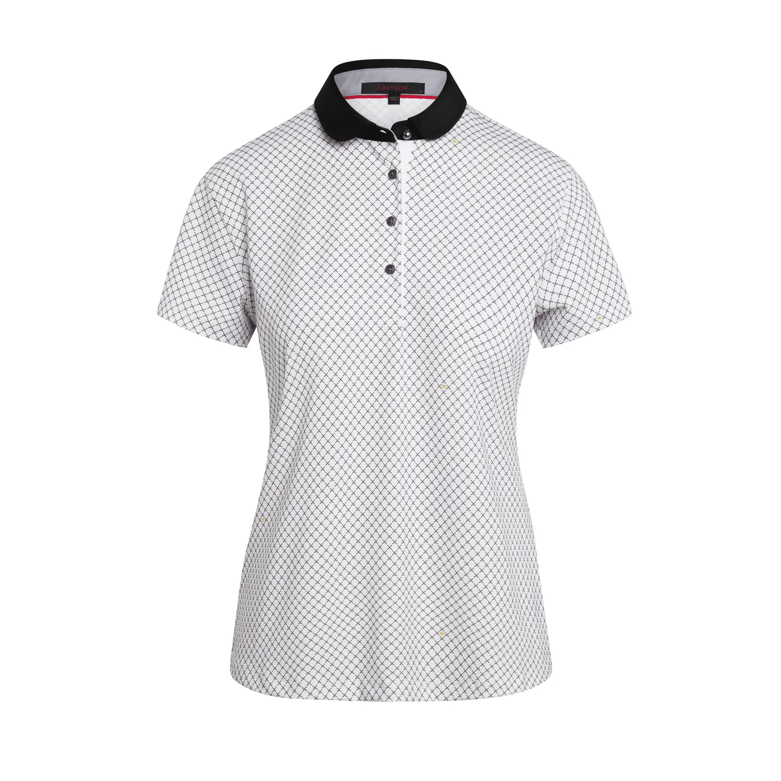 Miura x Greyson Women's - Walk of the Samurai Polo Sequin Glow yoga mode
