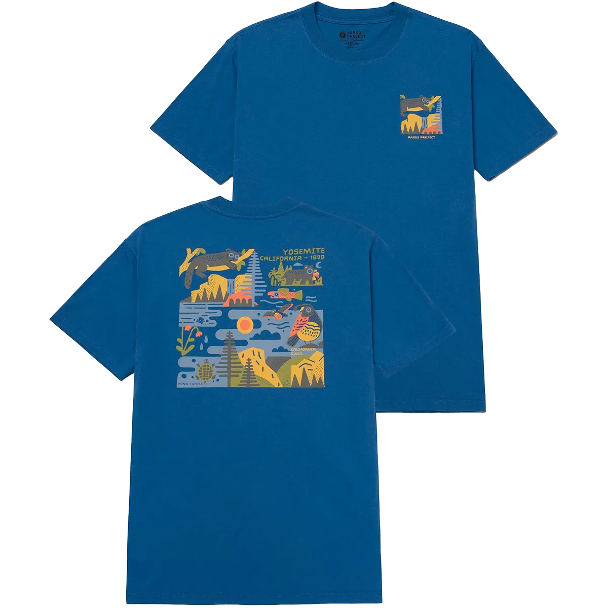 Reinforced Hem HighCollar Style Yosemite 1890s Tee