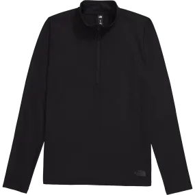 Men's Dune Sky 1/4 Zip Ventilated Back Panels Wool Fit