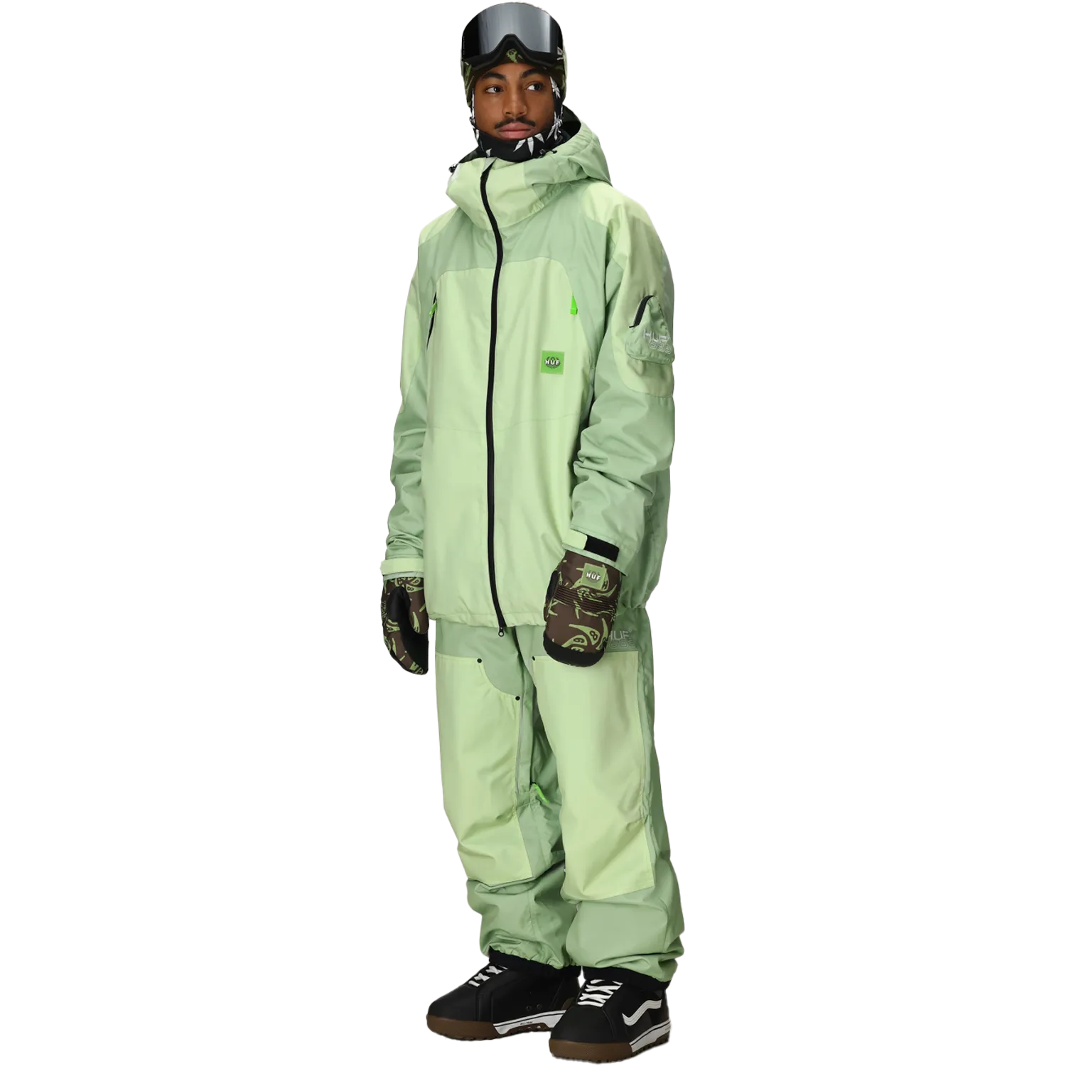Translucent Soul Daily Use Men's Huf Double H Jacket