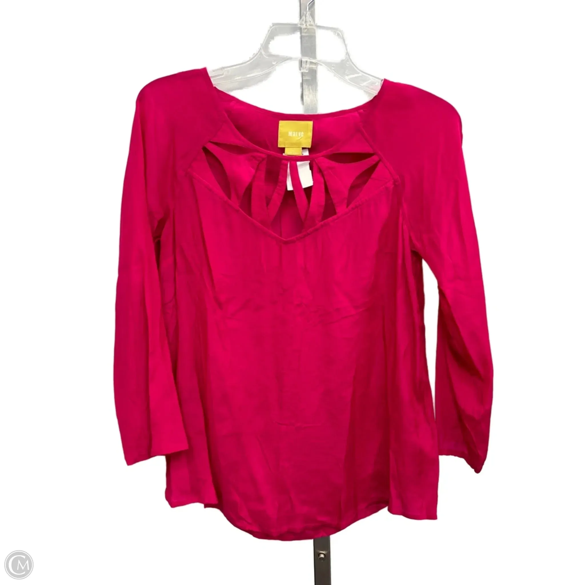 Top 3/4 Sleeve By Maeve In Pink, Size: S Non Restrictive Fit Reinforced Shoulder Panels