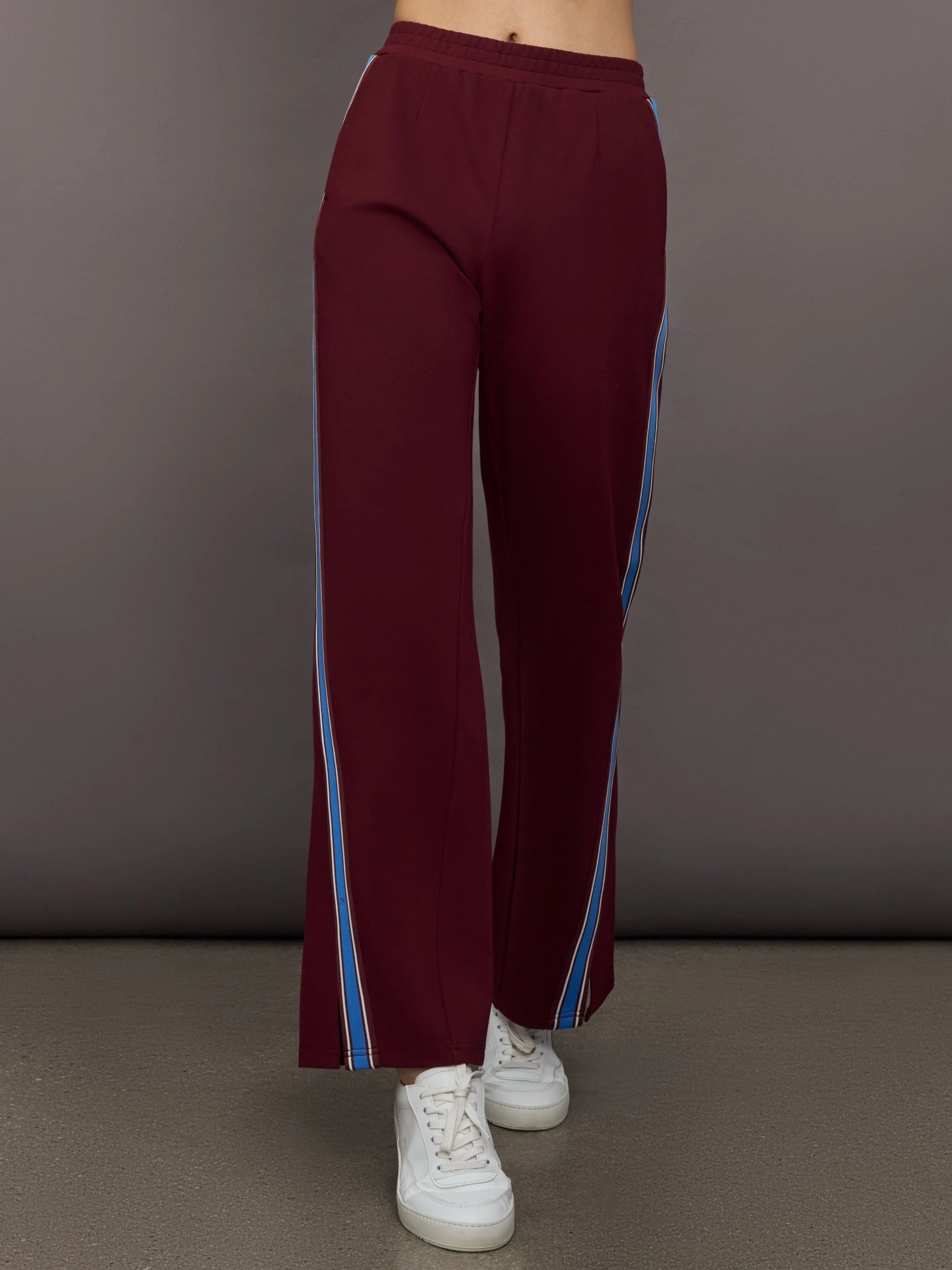 Ryder Petra Flare Pant - Red Sustainable Material