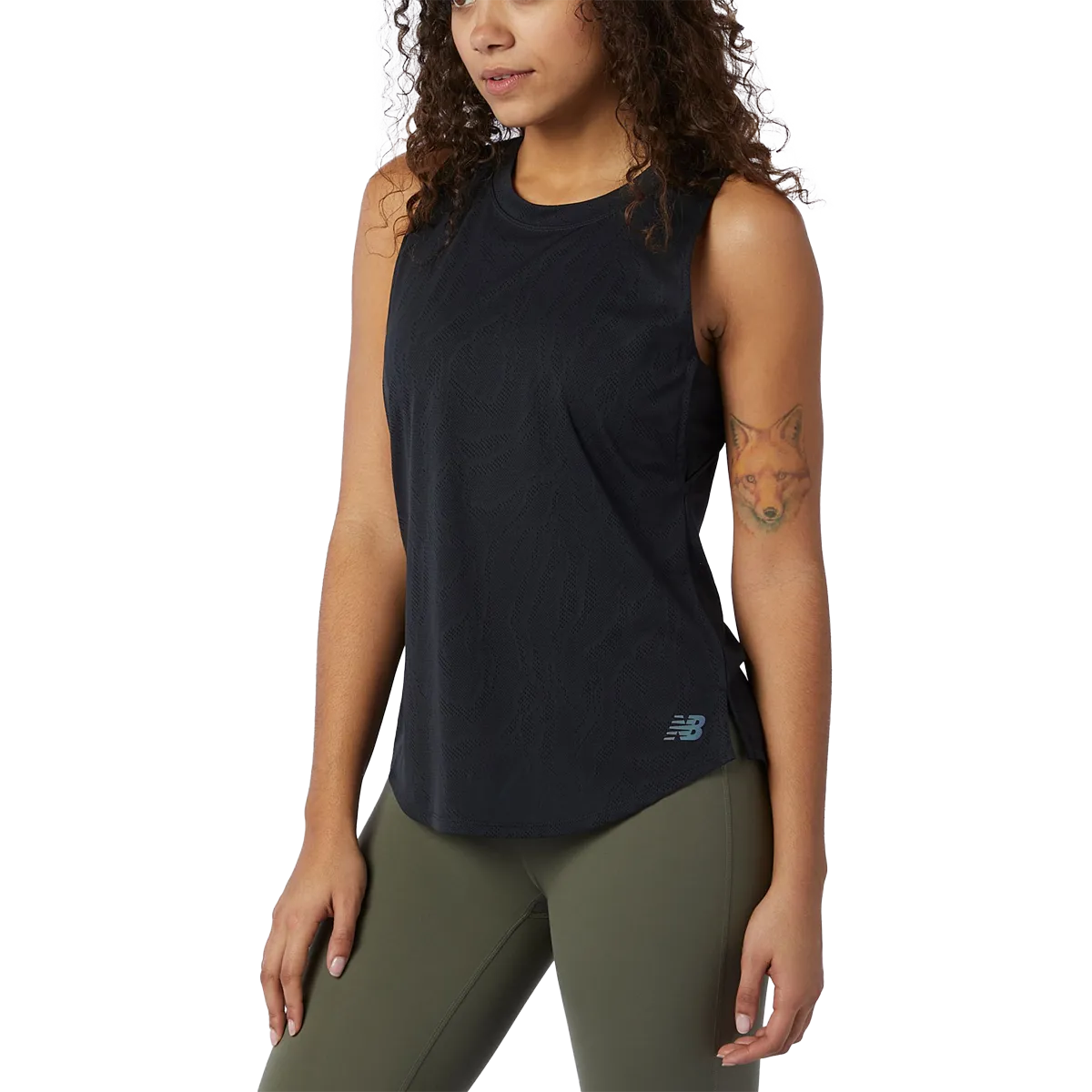 Dance Flow Women's Q Speed Fuel Jacquard Tank