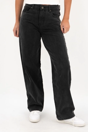 Jade Baggy Jean Washed Black Comfortable clothing