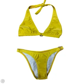 Swimsuit 2pc By Clothes Mentor In Yellow, Size: M SustainableTextiles
