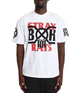 Camera Glow Stray Rats x Bounty Hunter Rodenticide Tee White