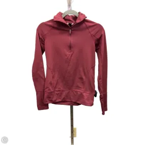 TaglessDesign Top Long Sleeve By Mondetta In Maroon, Size: Xs
