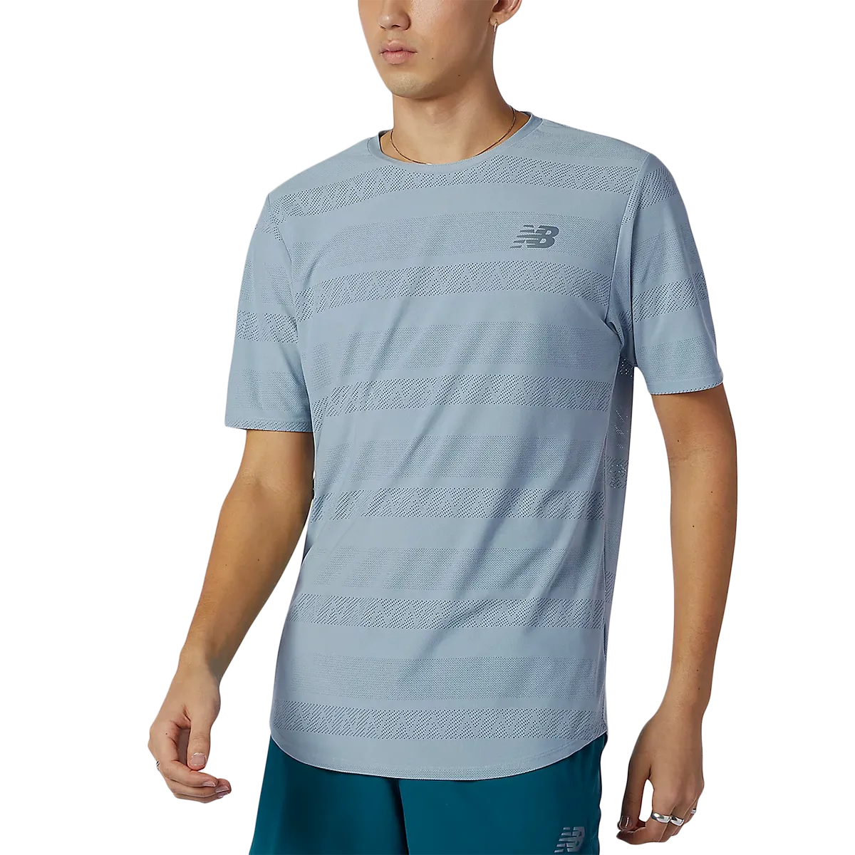 Nordic Light FrictionResistant Men's Q Speed Jacquard Short Sleeve