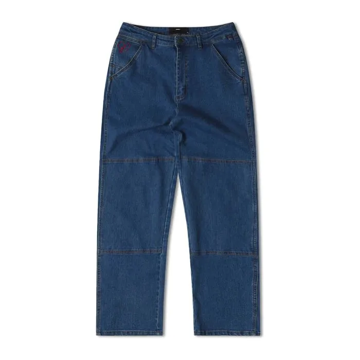 Former Distend Double Knee Denim Dark Blue Affordable