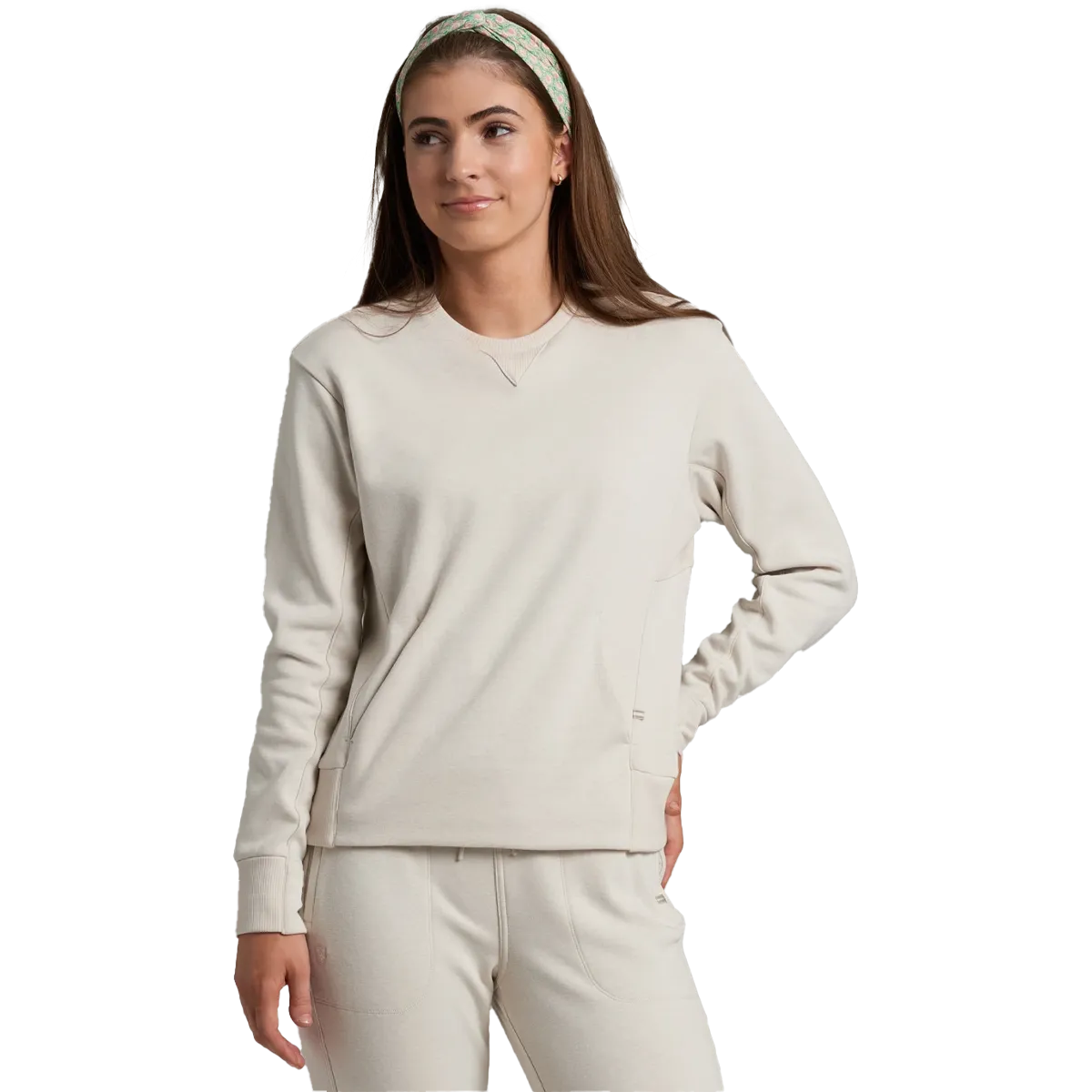 Women's Kozy Crew Sweatshirt Scandi Clean