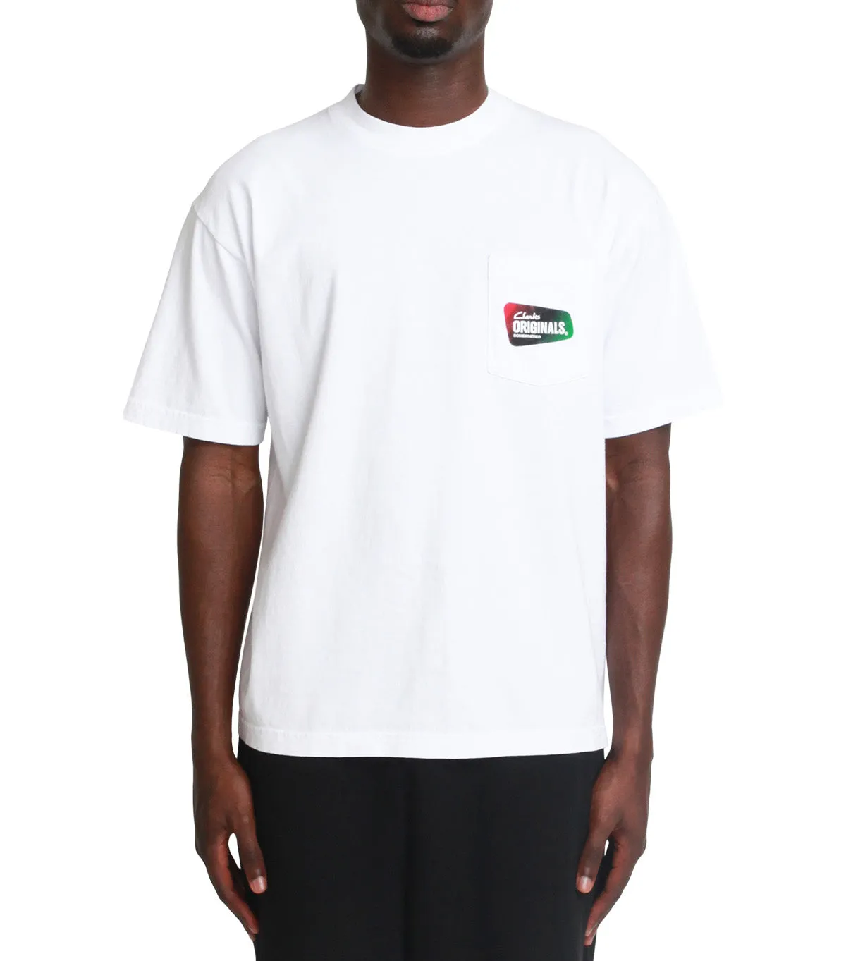 Comfort waistband SOMEWHERE x Clarks Originals T-Shirt White