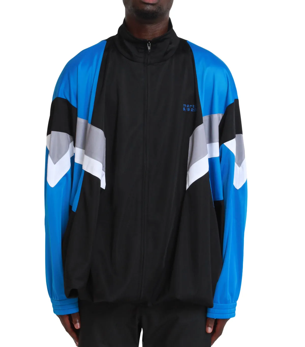 Martine Rose Compressed Track Jacket Black Blue StaticResistant QuickDry