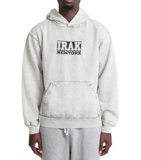 IRAK Logo Hoodie Grey Cool Edge QuickDry Technology