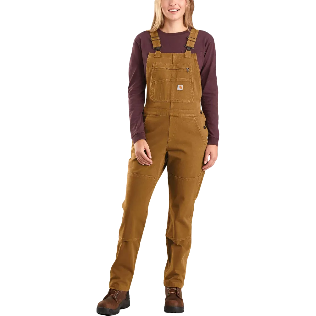 Flexible Waistband Champion Glow Women's Double Front Bib Overall 31"