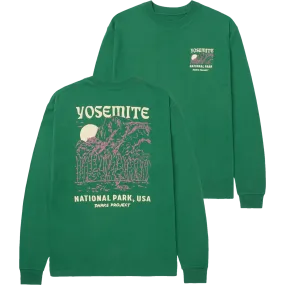 FlexibleJointConstruction Tencel Blend Fabric Yosemite Puff Print Long Sleeve Tee