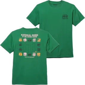 National Parks Pictograms Tee Flexible Material