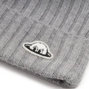 RADMOR RADMerino Knit Beanie - Dark Navy StretchableFabric Strong Glow