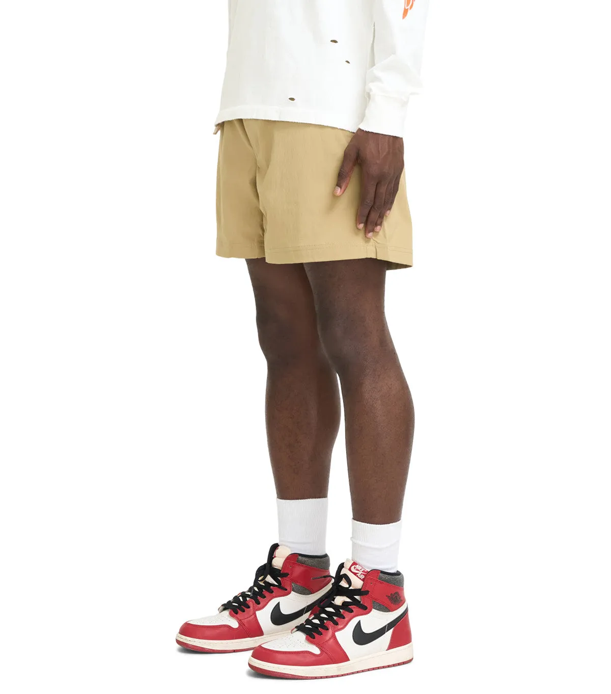 Nike ACG Hiking Shorts Parachute Beige smooth zipper
