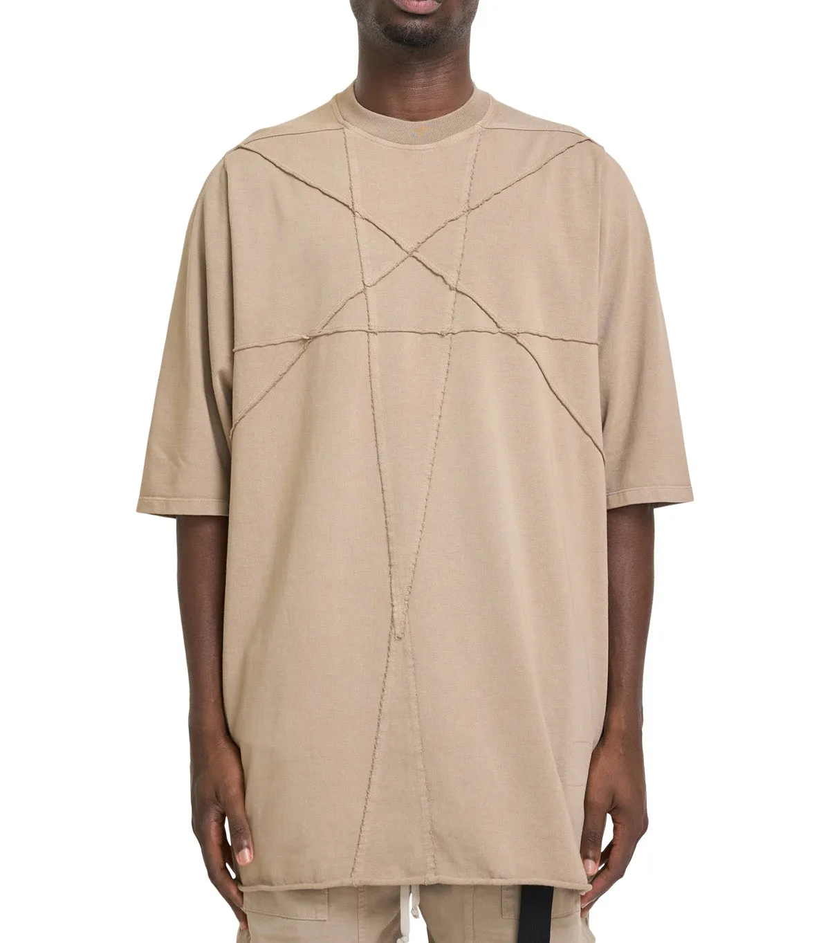 ZeroWaste Production Code Soul Rick Owens DRKSHDW Jumbo T-Shirt Dirty Pearl