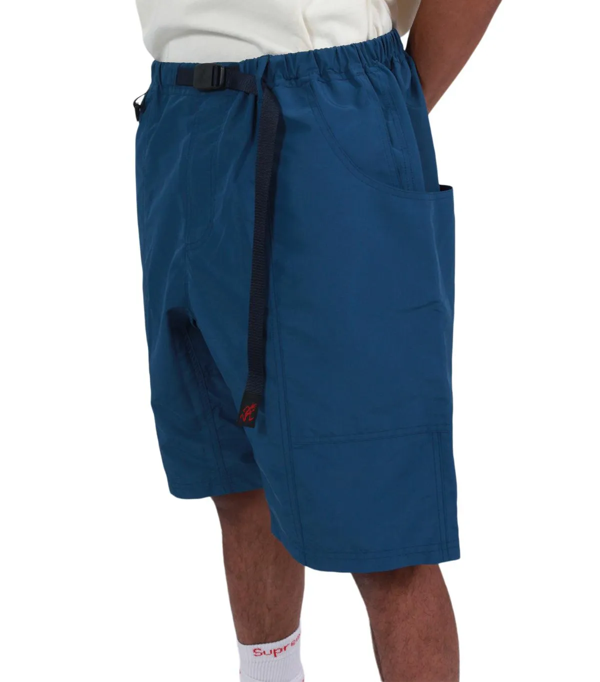 Gramicci Shell Gear Shorts Navy Clear Tone NonSlipTrims