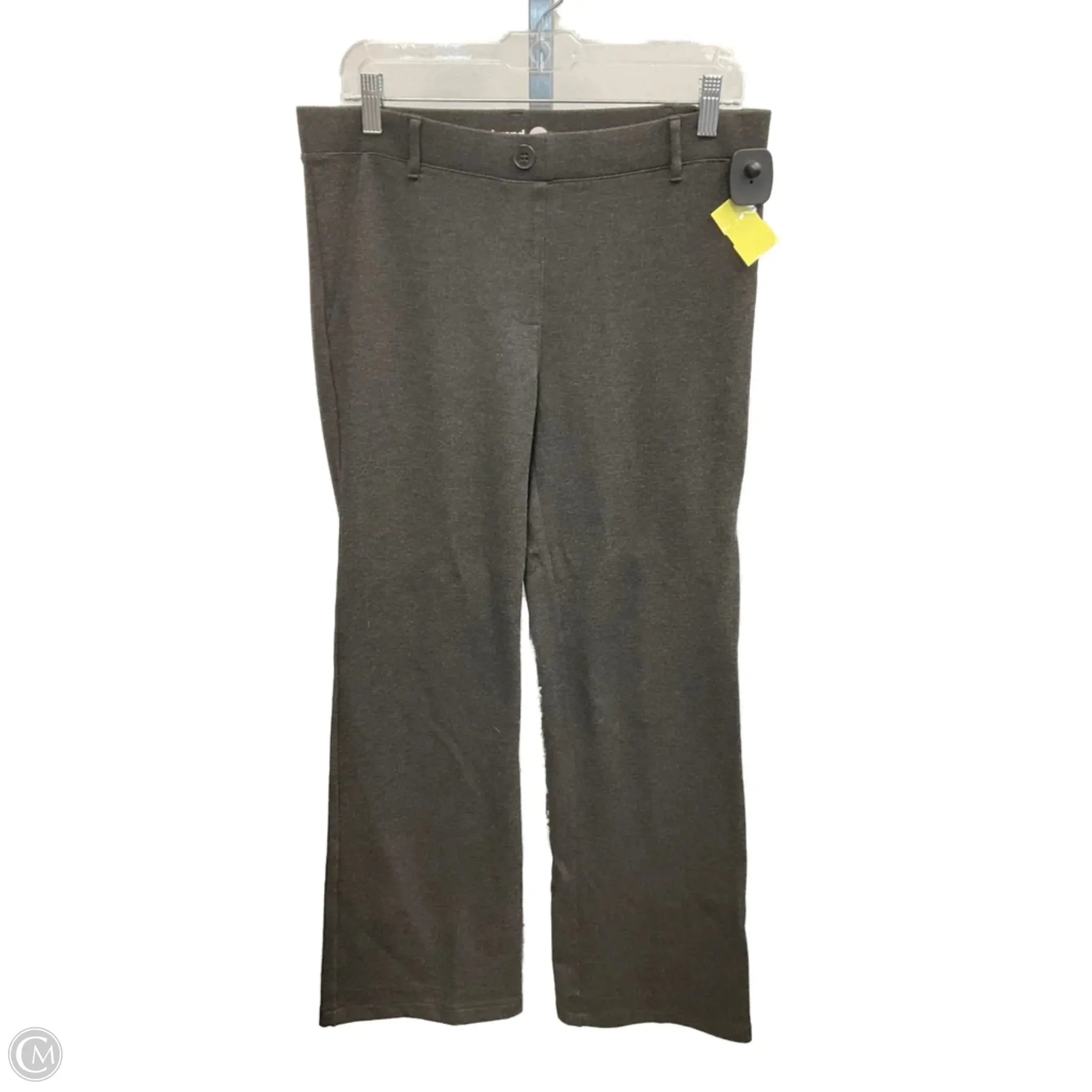 Pants Wide Leg By Betabrand In Grey, Size: L ReinforcedStitching Sporty Appeal