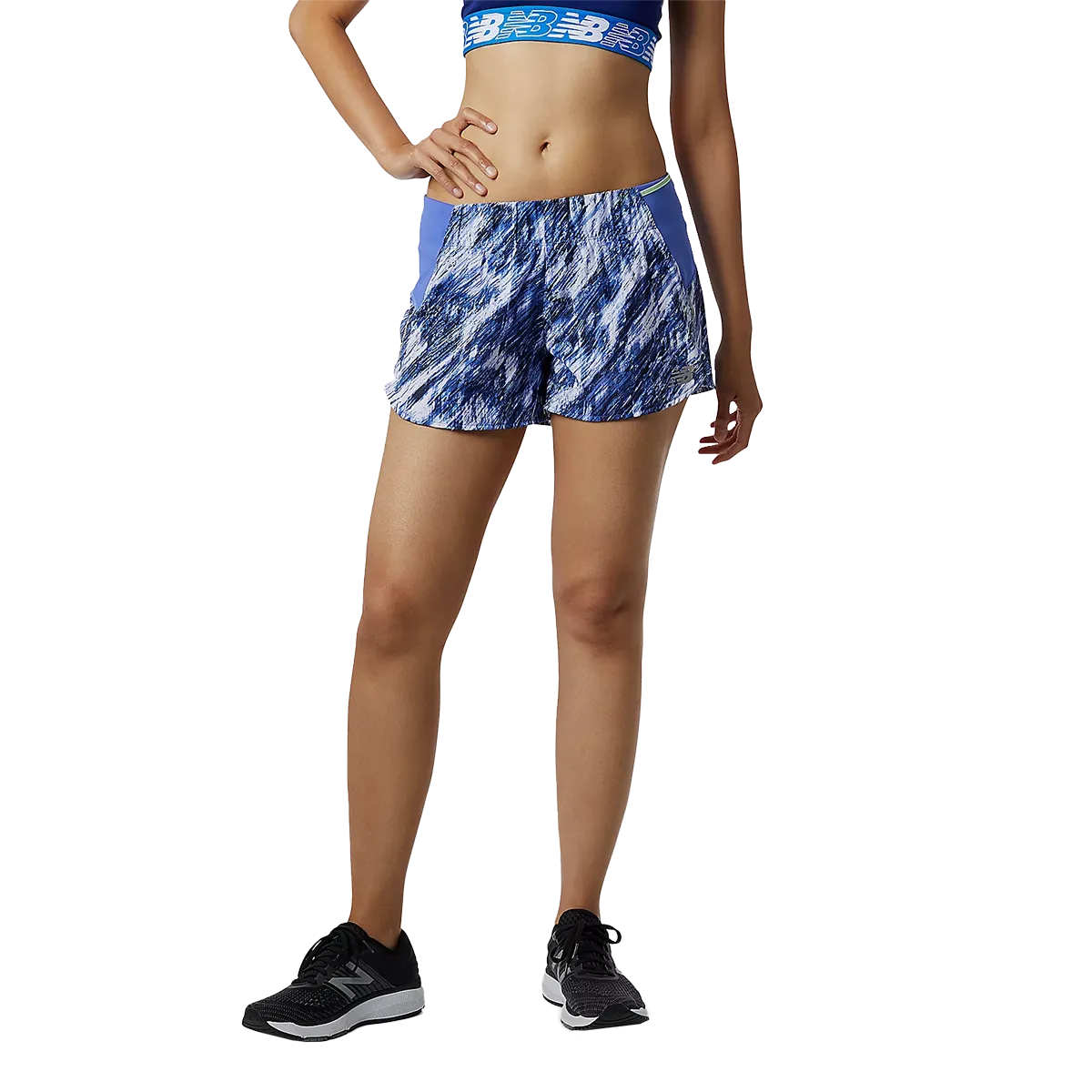Women's Printed Impact Short 3" Lightweight Fabric