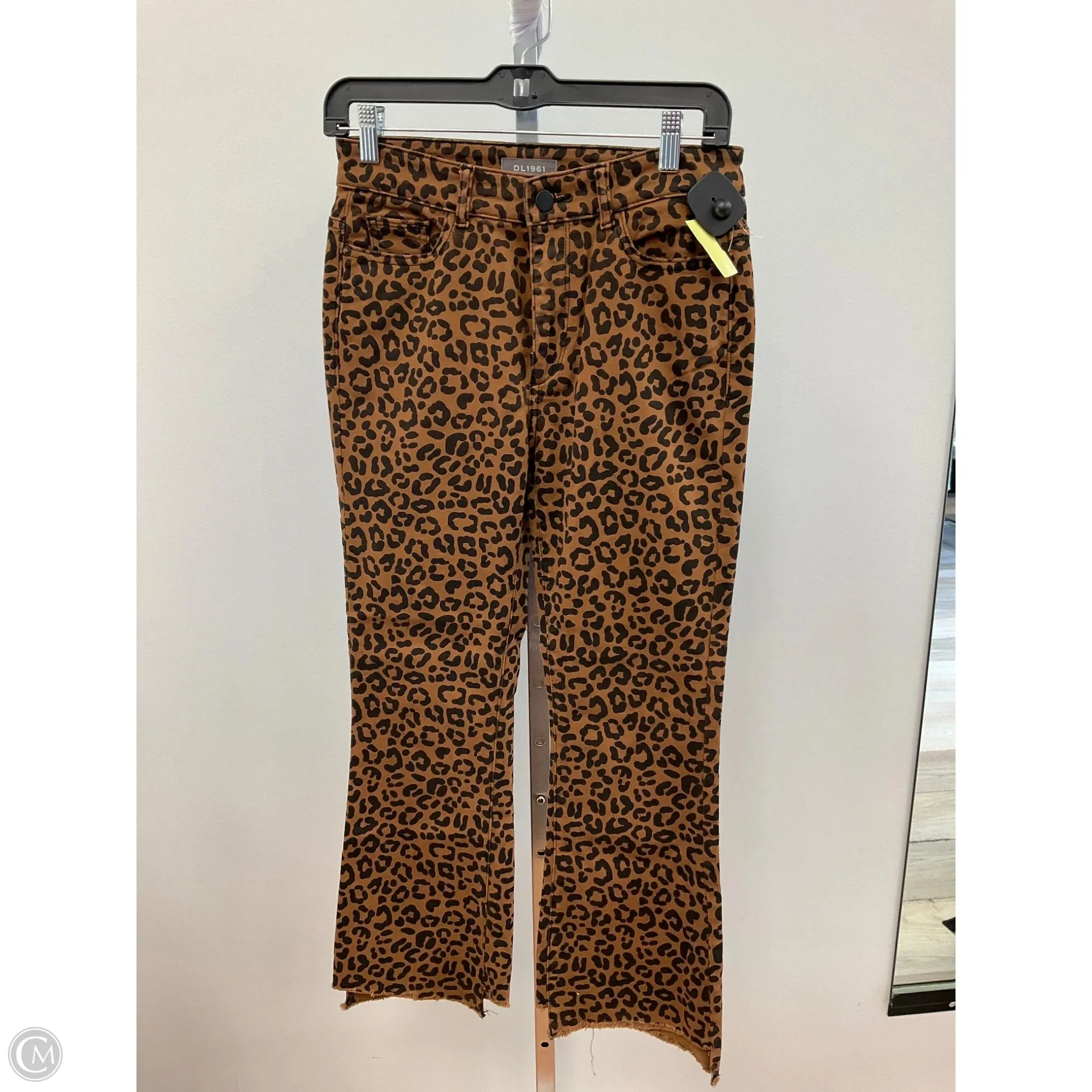 Jeans Boot Cut By Dl1961 In Animal Print, Size: 4 PressureRelief Seams ReinforcedKnees